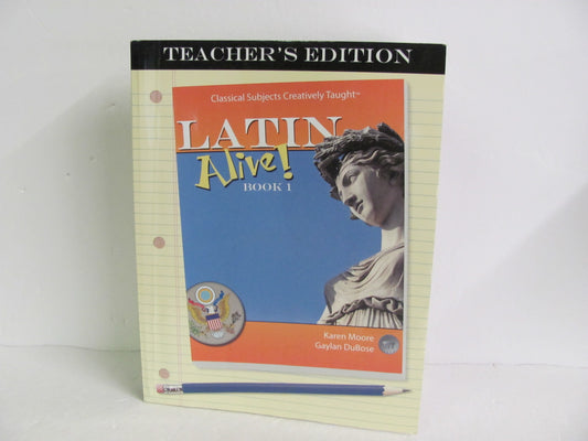 Latin Alive Classical Academic Teacher Edition  Pre-Owned Latin Books