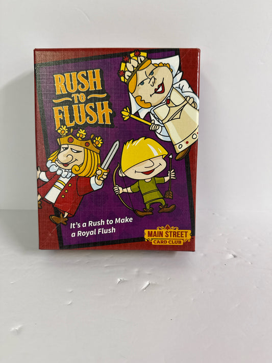 Rush to Flush Main Street Cards Pre-Owned Games/Puzzles