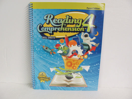 Reading 4 Comprehension Abeka Parent Edition  Pre-Owned Reading Textbooks