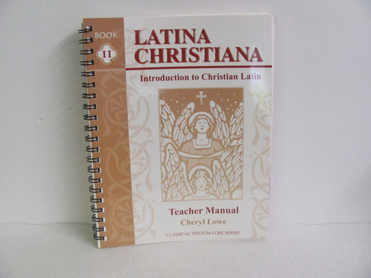 Latina Christiana II Memoria Press Teacher Manual  Pre-Owned Latin Books
