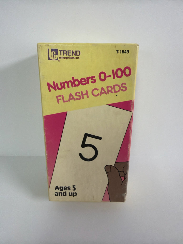 Numbers Trend Flashcards Pre-Owned Elementary Manipulatives