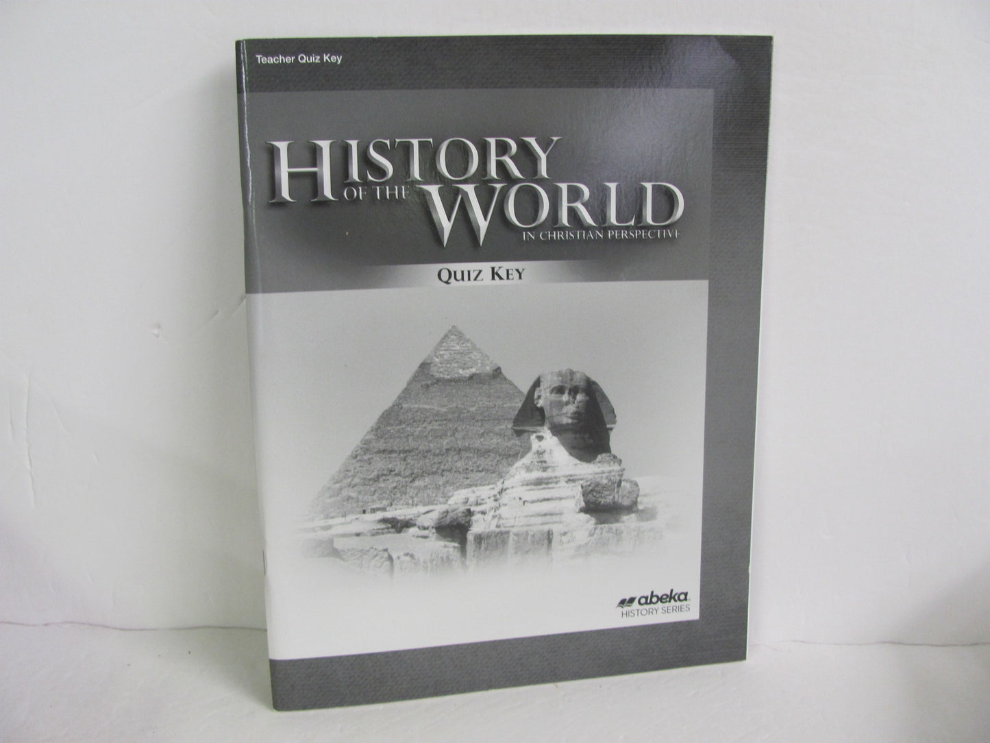 History of the World Abeka Quiz Key Pre-Owned 7th Grade History Textbooks