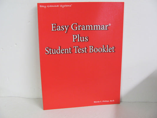 Easy Grammar Plus Easy Grammar Tests  Pre-Owned Phillips Language Textbooks
