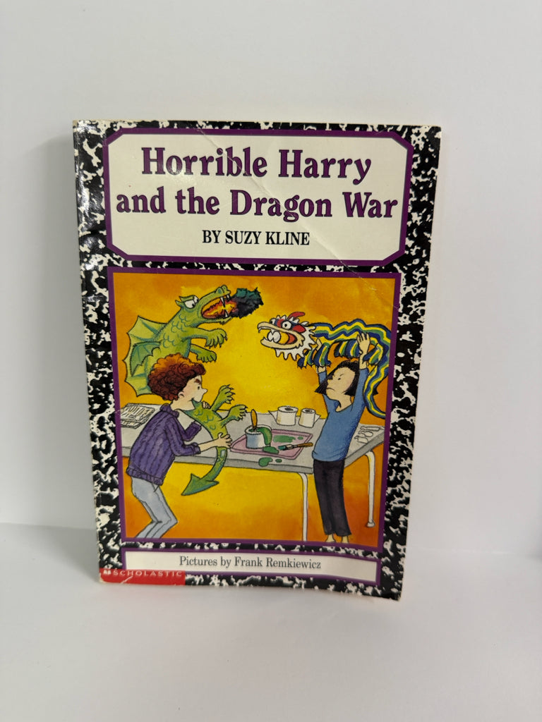 Horrible Harry and the Dragon War Suzy Kline Scholastic Juvenile Books
