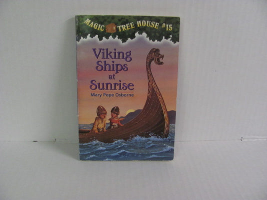 Viking Ships at Sunrise Random House Reader  Pre-Owned The Magic Tree House