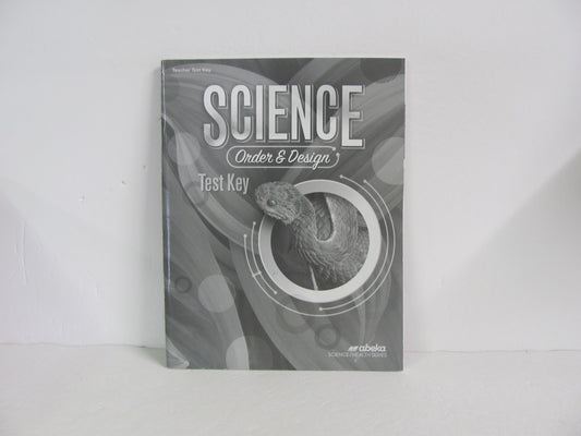 Order & Design Abeka Test Key Pre-Owned 7th Grade Science Textbooks
