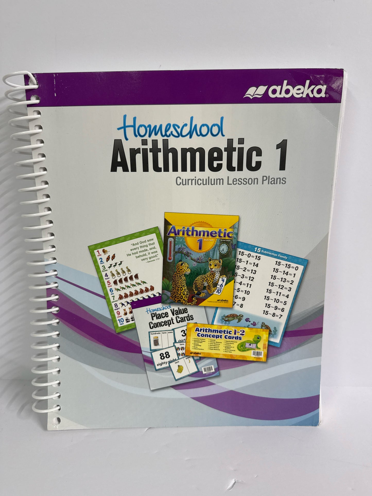 Arithmetic 1 Abeka Curriculum/Lesson Plan Pre-Owned Mathematics Textbooks