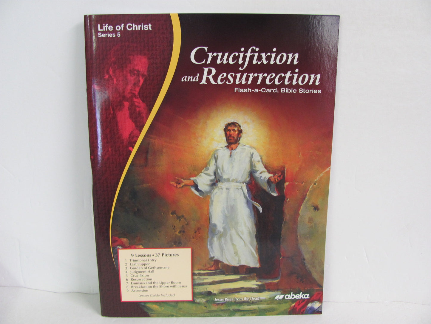 Life of Christ Abeka Flash A Card Pre-owned Elementary Bible Textbooks