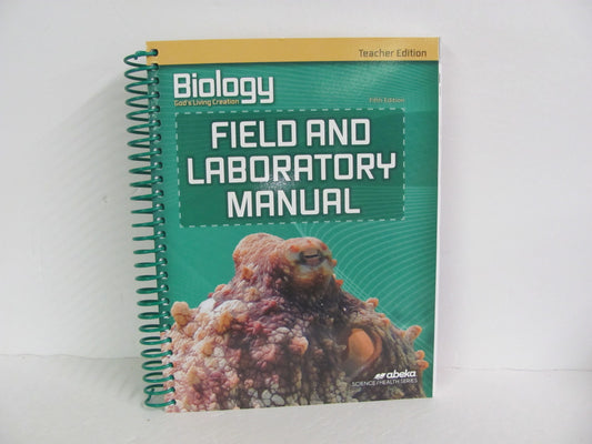 Biology Field and Lab Manual Abeka Teacher Edition  Pre-Owned Science Textbooks