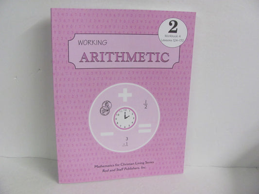 Working Arithmetic Rod & Staff Workbook  Pre-Owned Mathematics Textbooks
