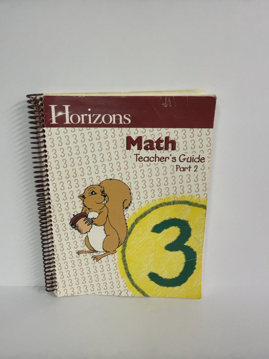 Math 3 Alpha Omega Teacher Guide  Pre-Owned 3rd Grade Mathematics Textbooks