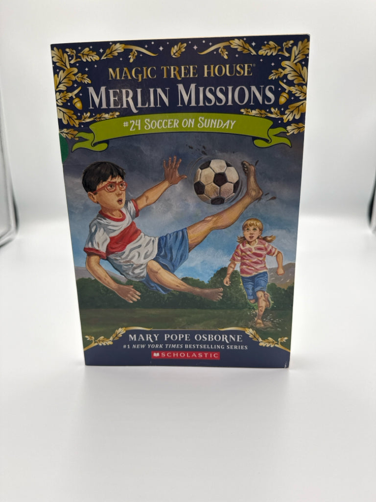 Soccer on Sunday Mary Pope Osborne Random House Juvenile Books