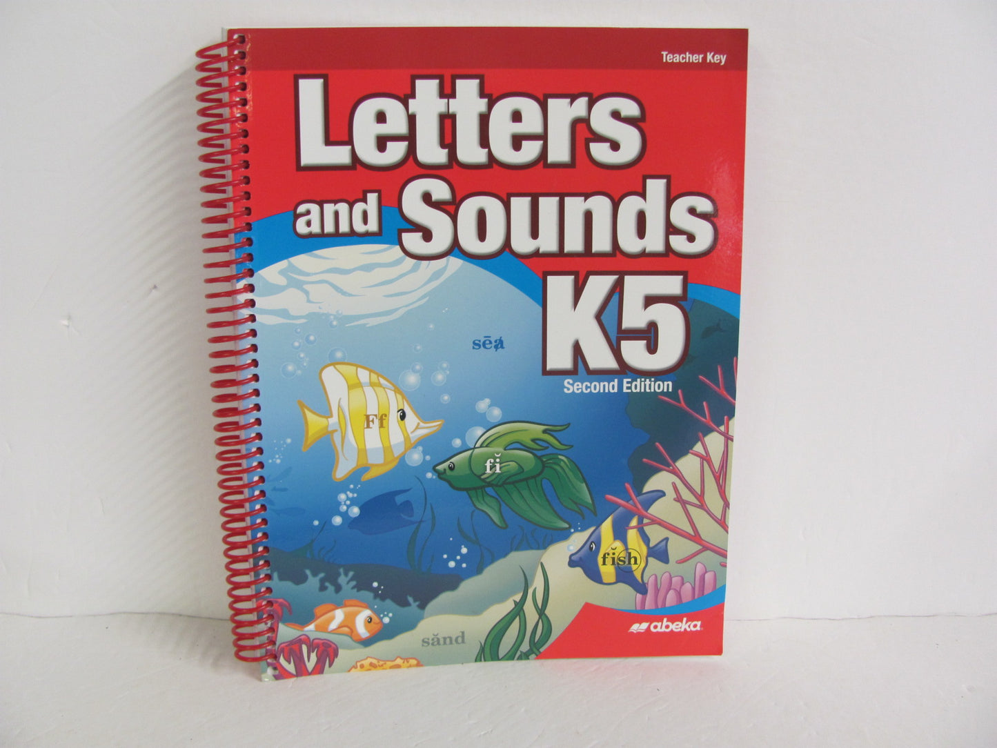 Letters and Sounds K5 Abeka Teacher Key  Pre-Owned Language Textbooks