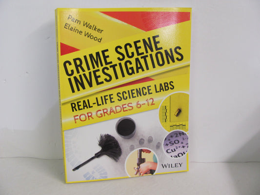 Crime Scene Investigations Wiley Pre-Owned Walker High School Science Textbooks