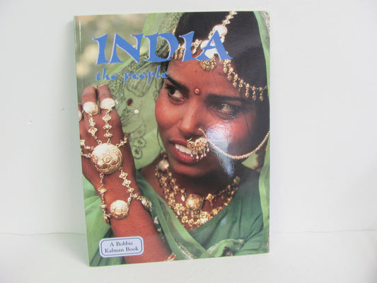 India the People Crabtree Pre-Owned Kalman Elementary World History Books