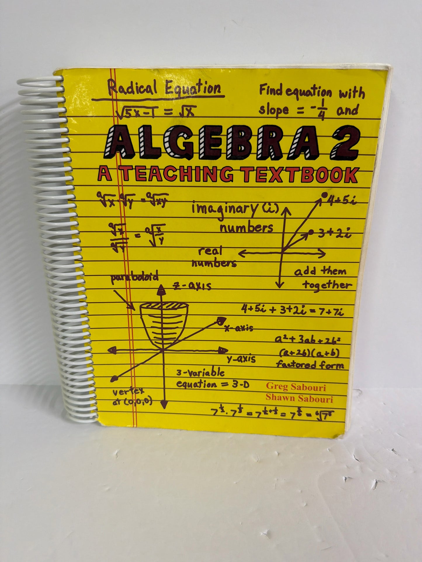 Algebra 2 Teaching Textbooks Student Workbook Pre-Owned Mathematics Textbooks