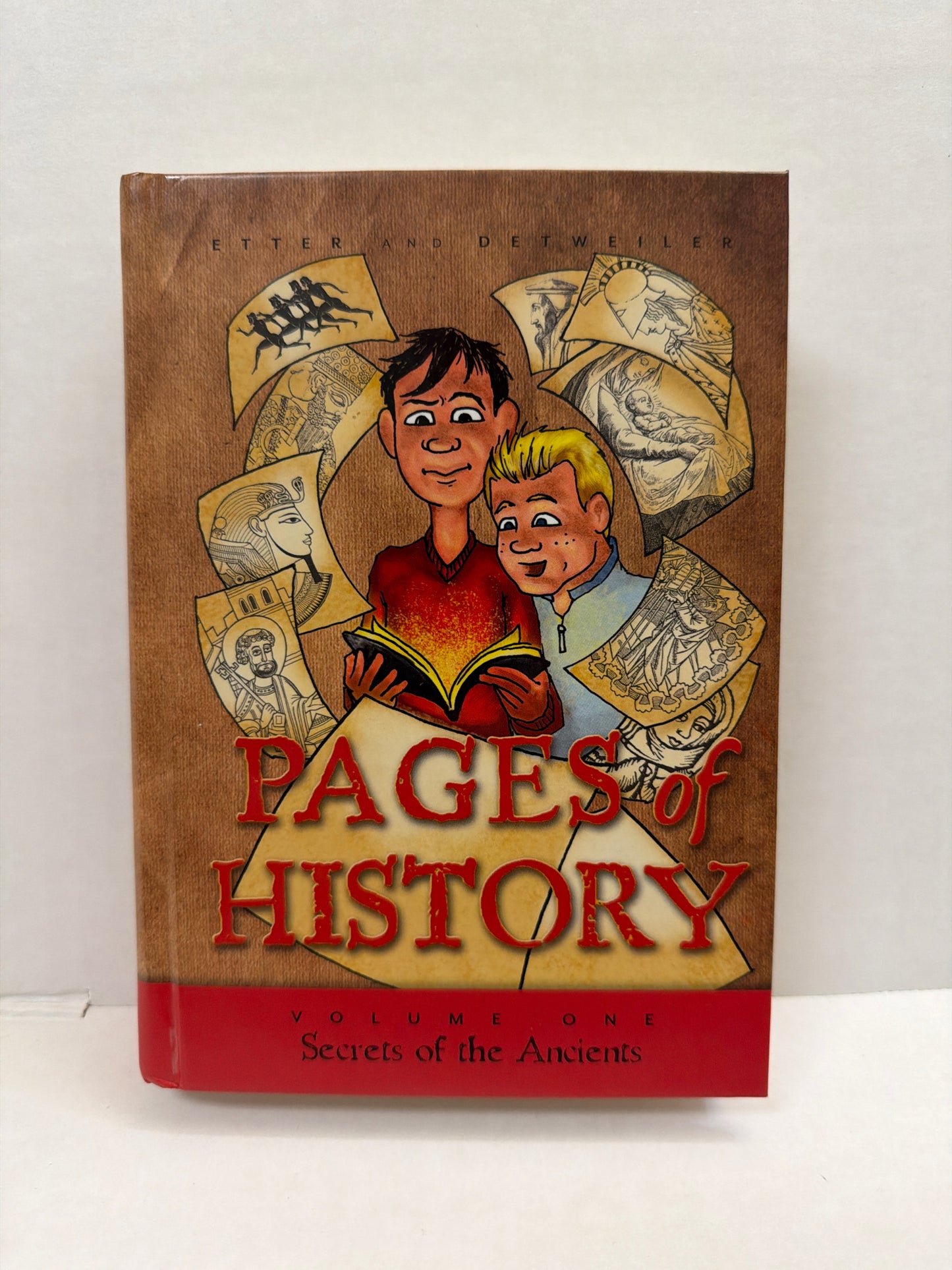 Pages of History Vol 1 Veritas Press Pre-Owned World History Books