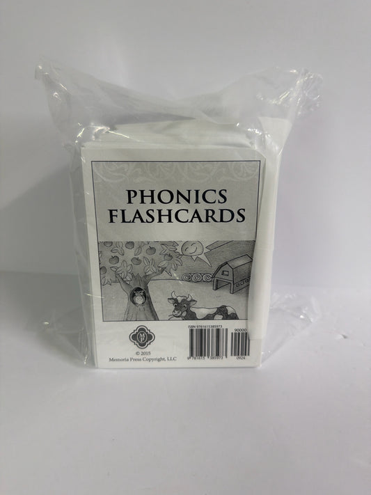 Phonics Flashcards Memoria Press Flashcards Pre-Owned Elementary Phonics