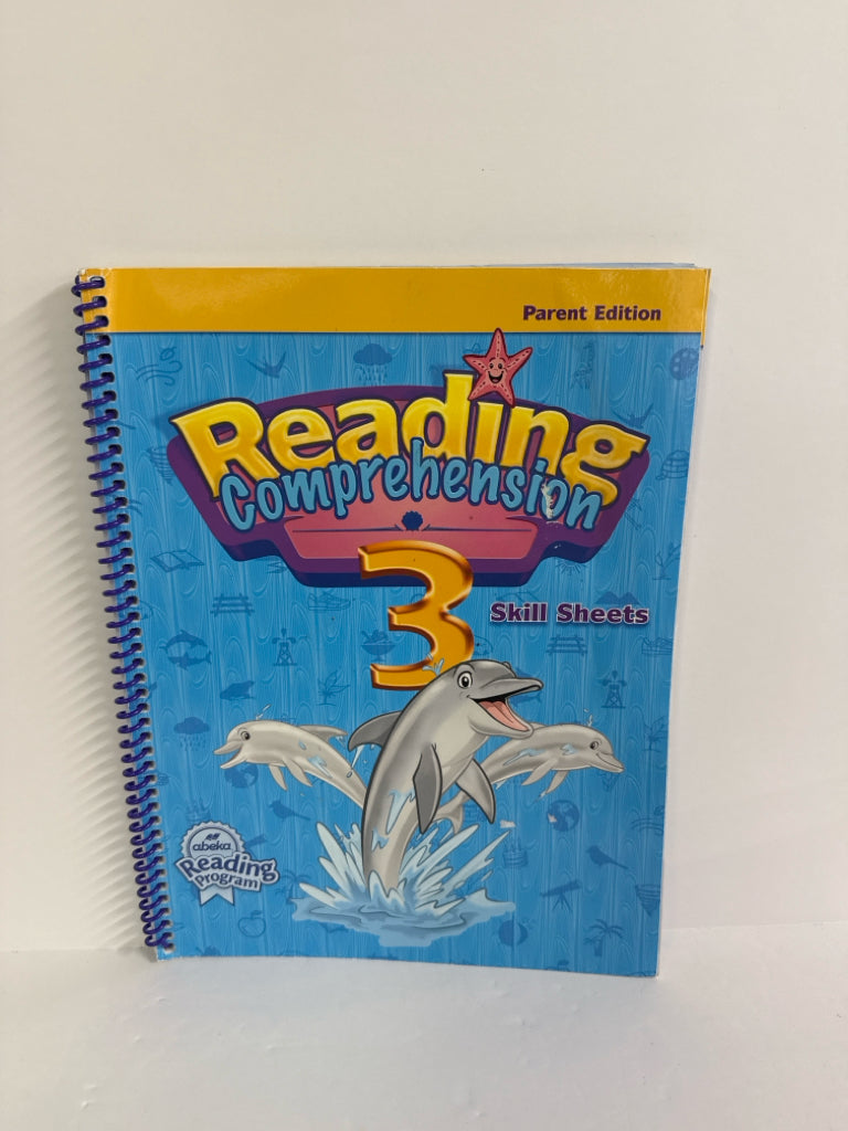 Reading Comprehension 3 Abeka Parent Edition  Pre-Owned Reading Textbooks