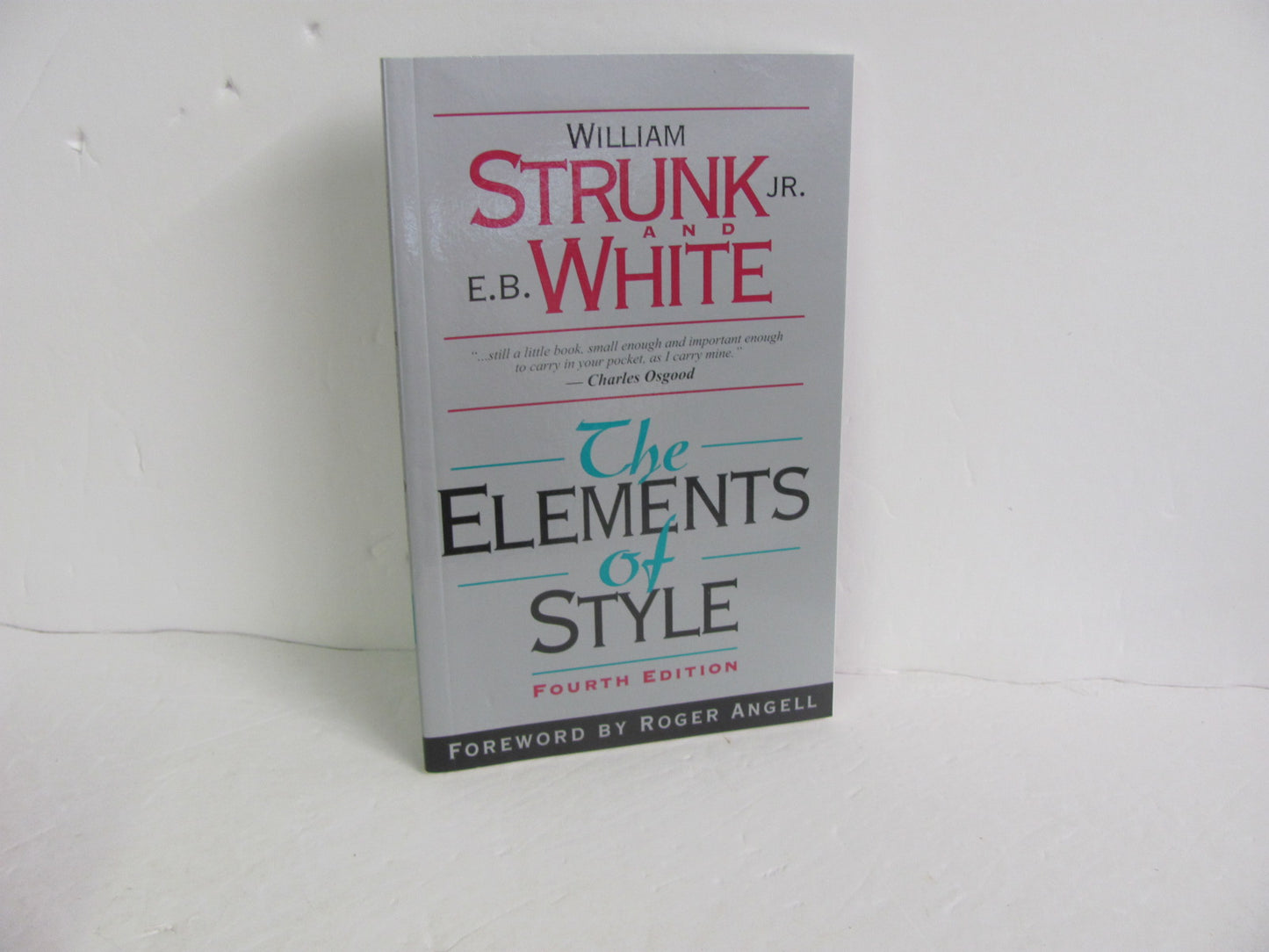 The Elements of Style Pearson Pre-Owned Strunk and White Language Textbooks
