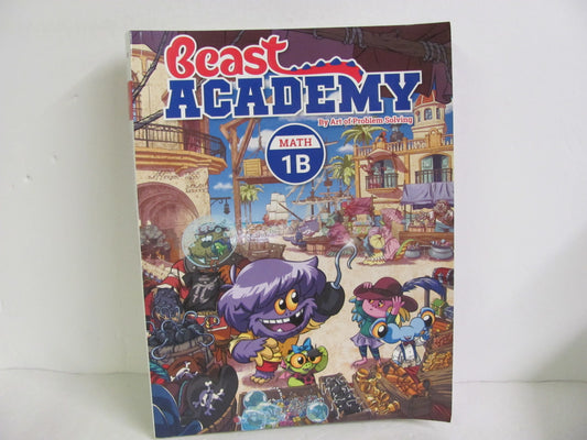 Math 1B Beast Academy Student Book Pre-Owned 1st Grade Mathematics Textbooks
