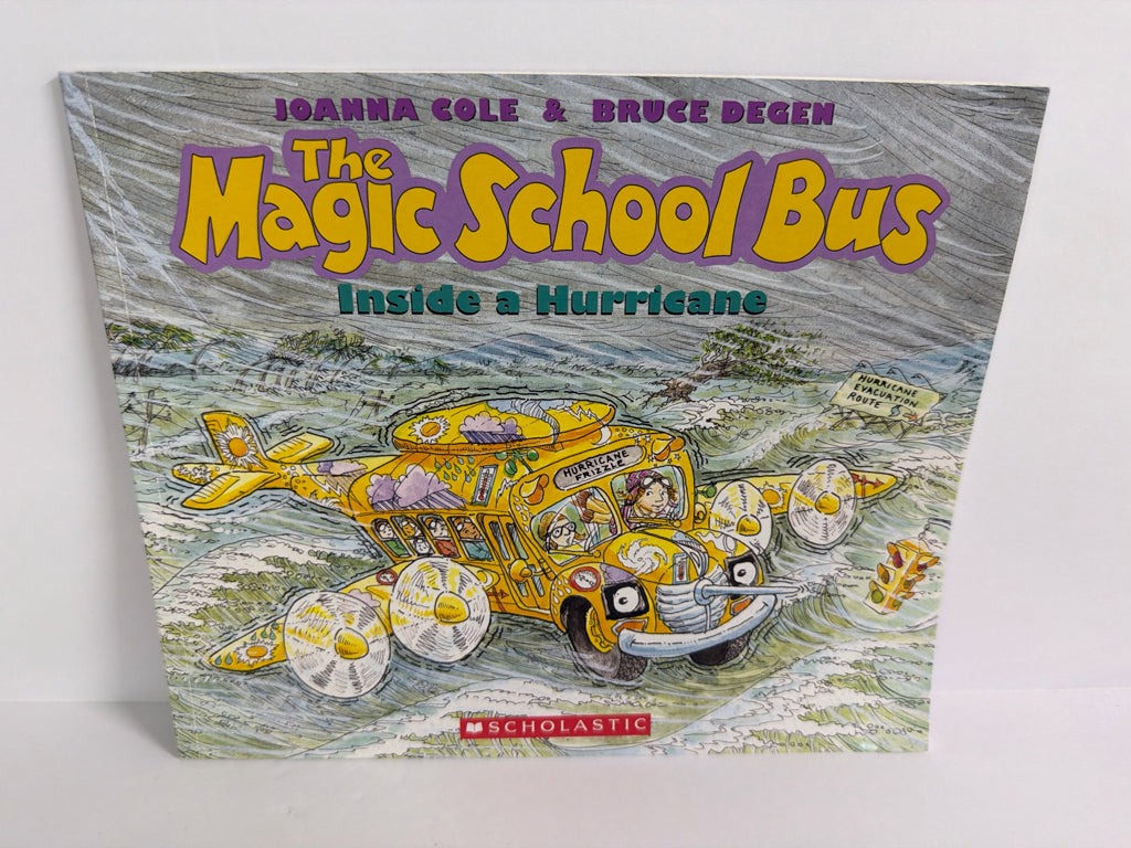 Inside a Hurricane Joanna Cole Scholastic Juvenile Books