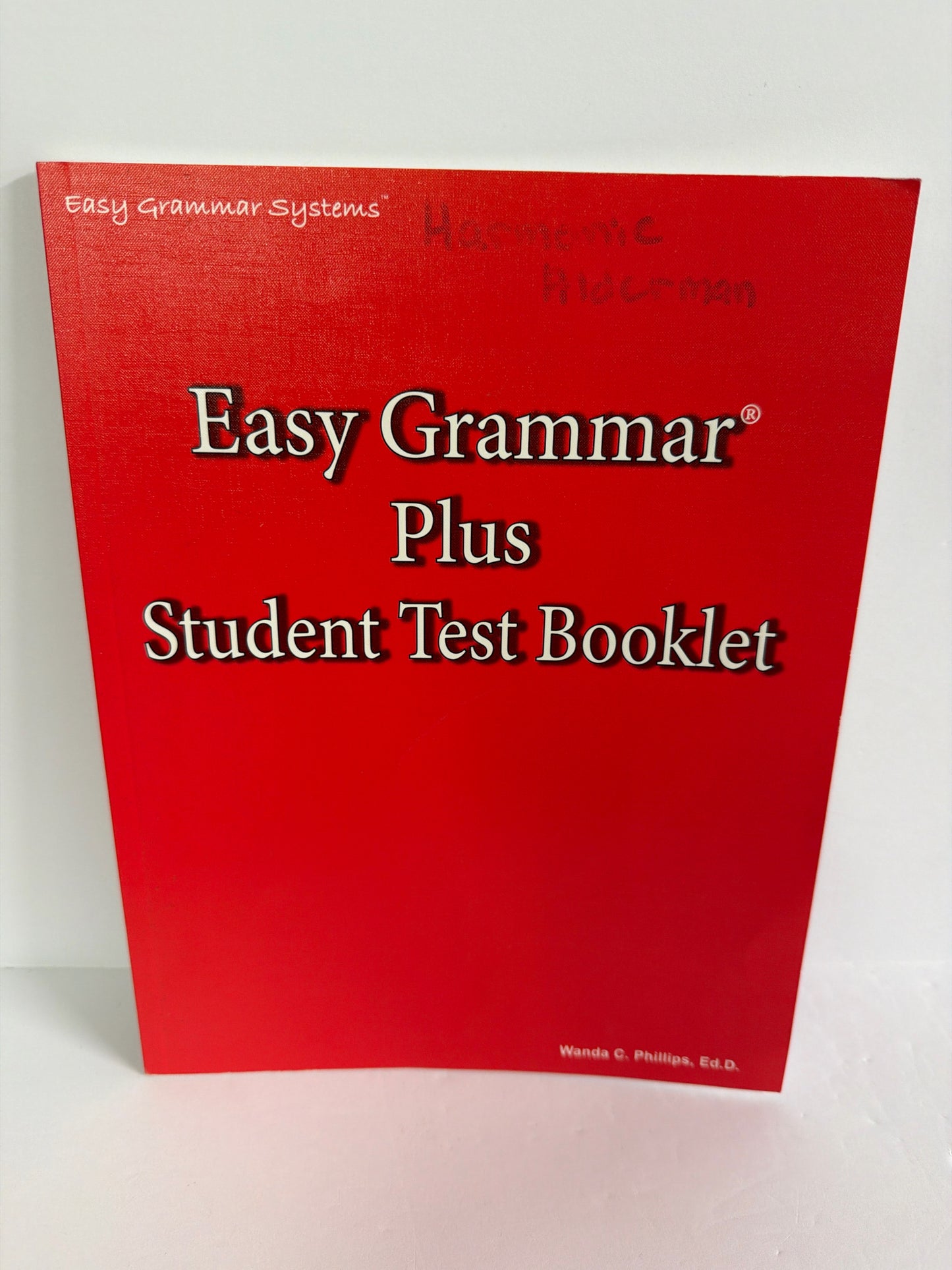 Easy Grammar Plus Easy Grammar Test Booklet Pre-Owned Language Textbooks