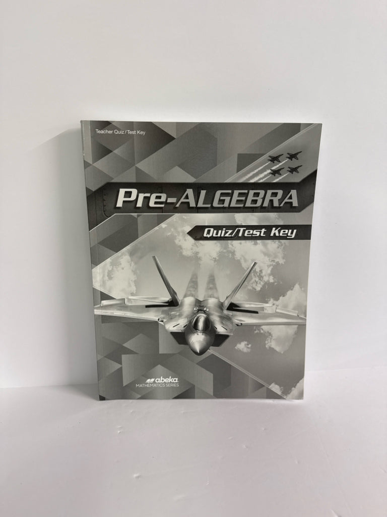 Pre-Algebra Abeka Quiz/Test Key  Pre-Owned 8th Grade Mathematics Textbooks