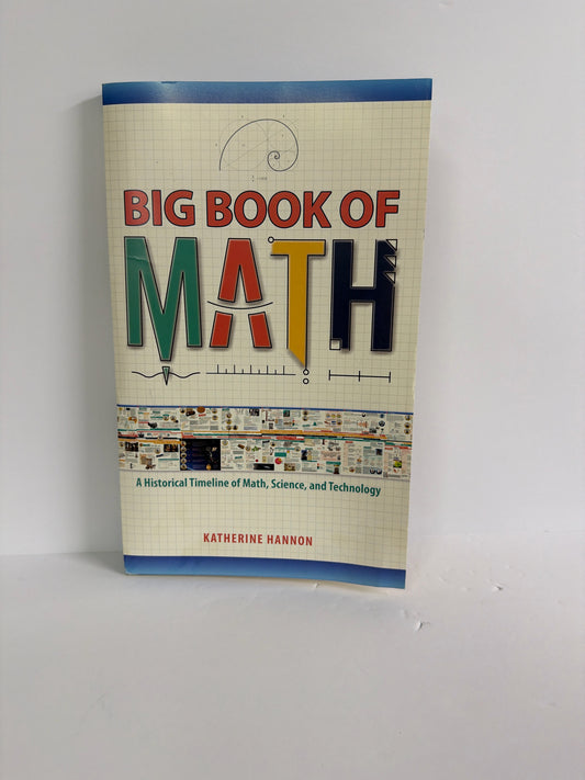 Big Book of Math Master Books Pre-Owned Elementary Mathematics Textbooks