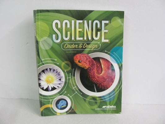 Order & Design Abeka Student Book Pre-Owned 7th Grade Science Textbooks