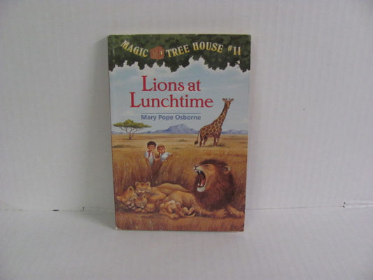 Lions at Lunchtime Random House Reader  Pre-Owned The Magic Tree House