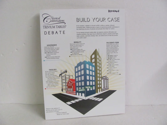 Debate Folder Trivium Tables Pamplet  Pre-Owned Classical Conversations