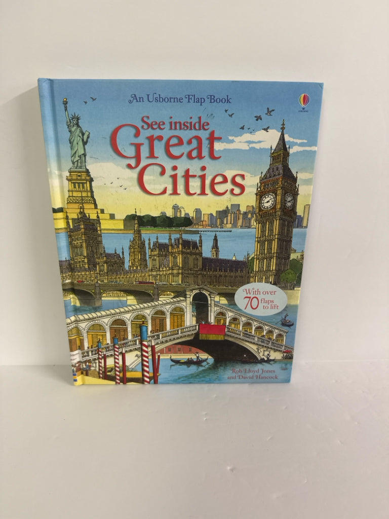 See Inside Great Cities Rob Lloyd Jones and David Hancock Usborne Hardback Books