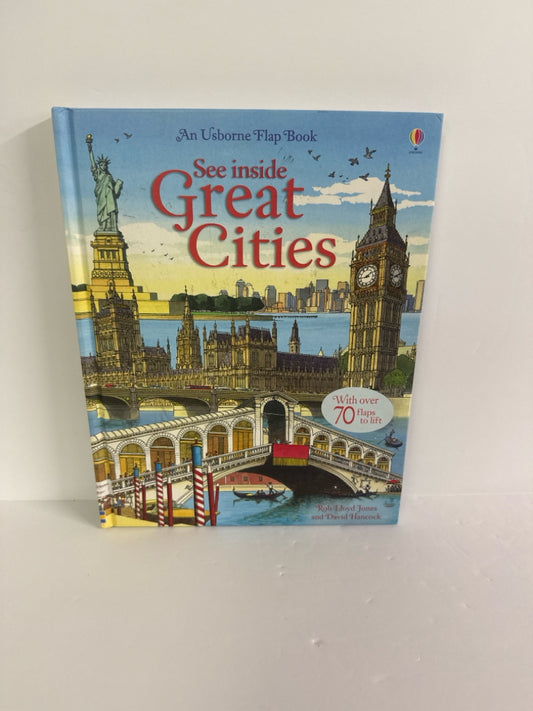 See Inside Great Cities Rob Lloyd Jones and David Hancock Usborne Hardback Books