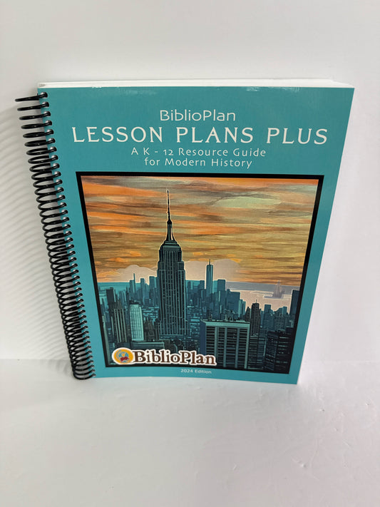 Lesson Plans Plus for Year 4 BiblioPlan New Elementary History Textbooks