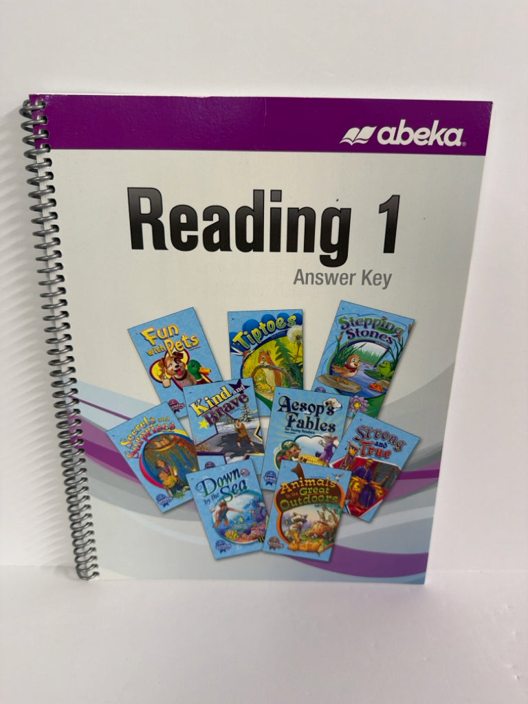 Reading 1 Abeka Answer Key  Pre-Owned 1st Grade Reading Textbooks