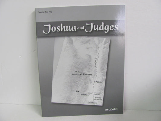 Joshua and Judges Abeka Test Key Pre-Owned 8th Grade Bible Textbooks