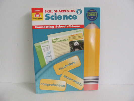 Skill Sharpeners Evan-Moor Pre-Owned 5th Grade Science Textbooks