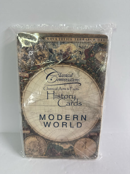 Modern World Classical Conversations Cards Pre-Owned Classical Conversations