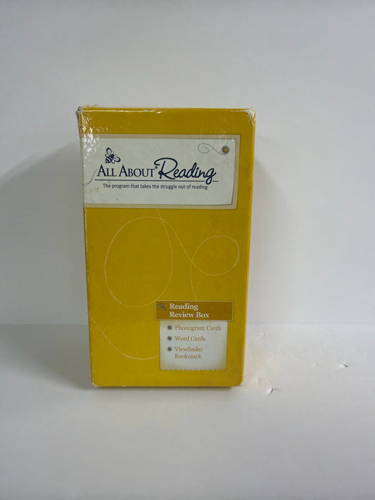 All About Reading Review Box All About Reading Elementary Reading Textbooks