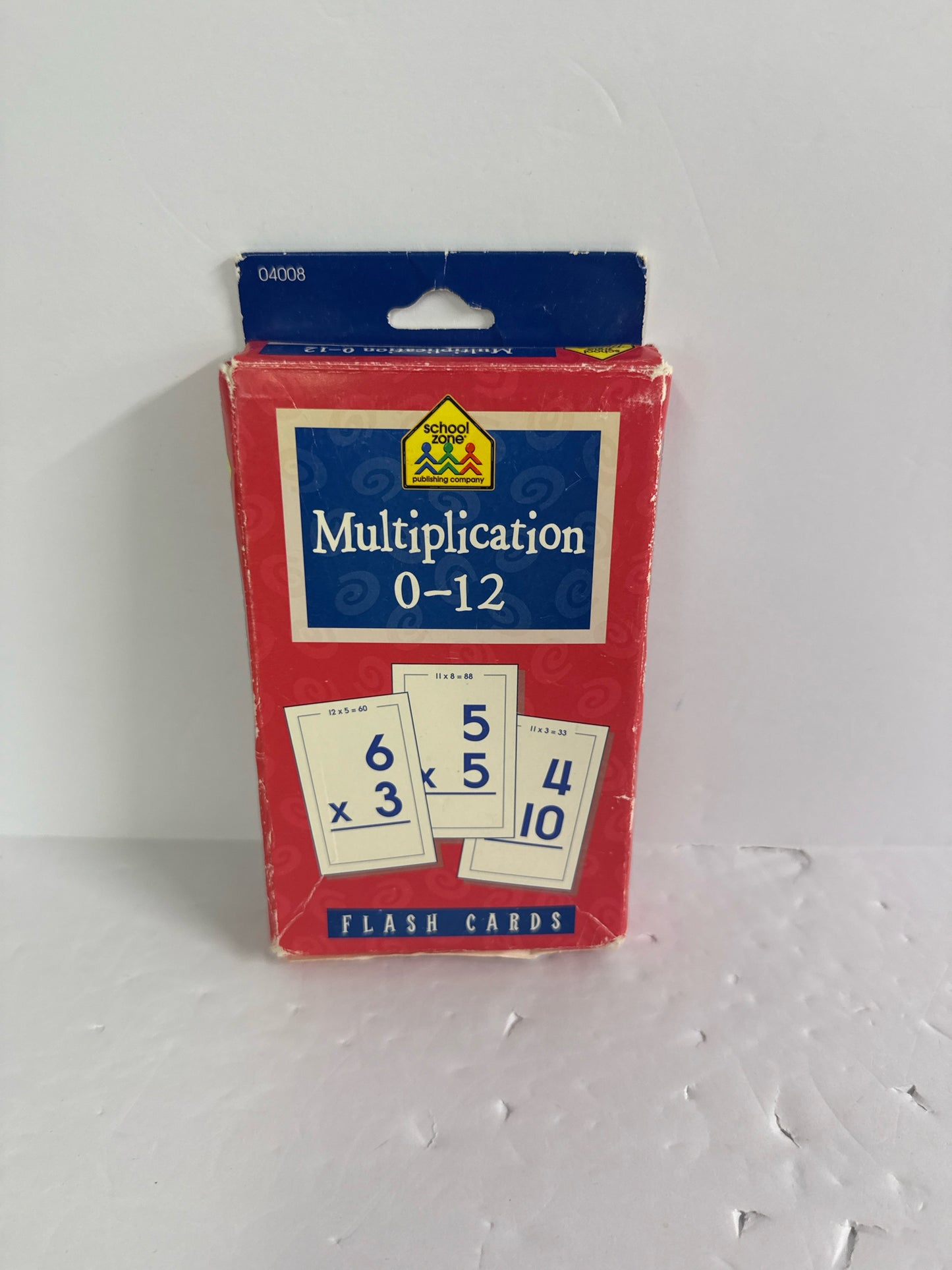 Multiplication School Zone Flashcards Pre-Owned Elementary Manipulatives