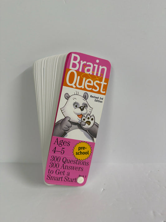 Brain Quest Brain Quest Cards Pre-Owned Miscellaneous