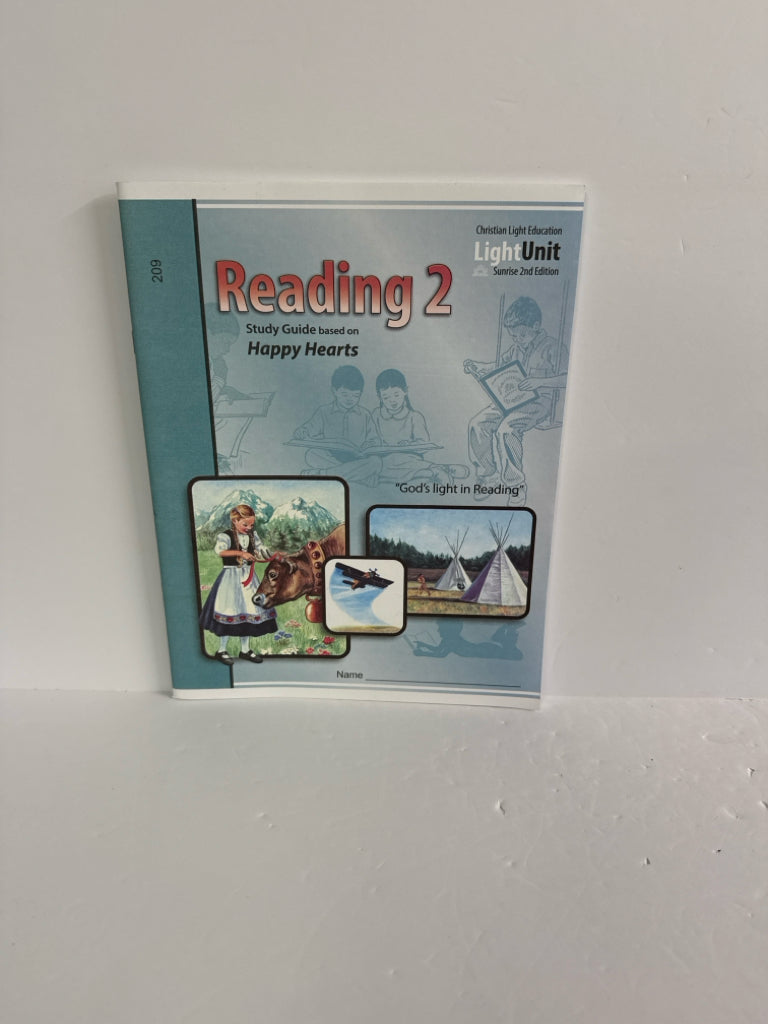 Reading 2 Christian Light LightUnit Pre-Owned 2nd Grade Reading Textbooks