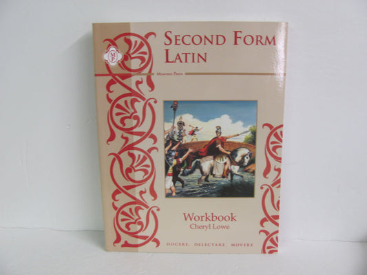 Second Form Latin Memoria Press Workbook  Pre-Owned High School Latin Books