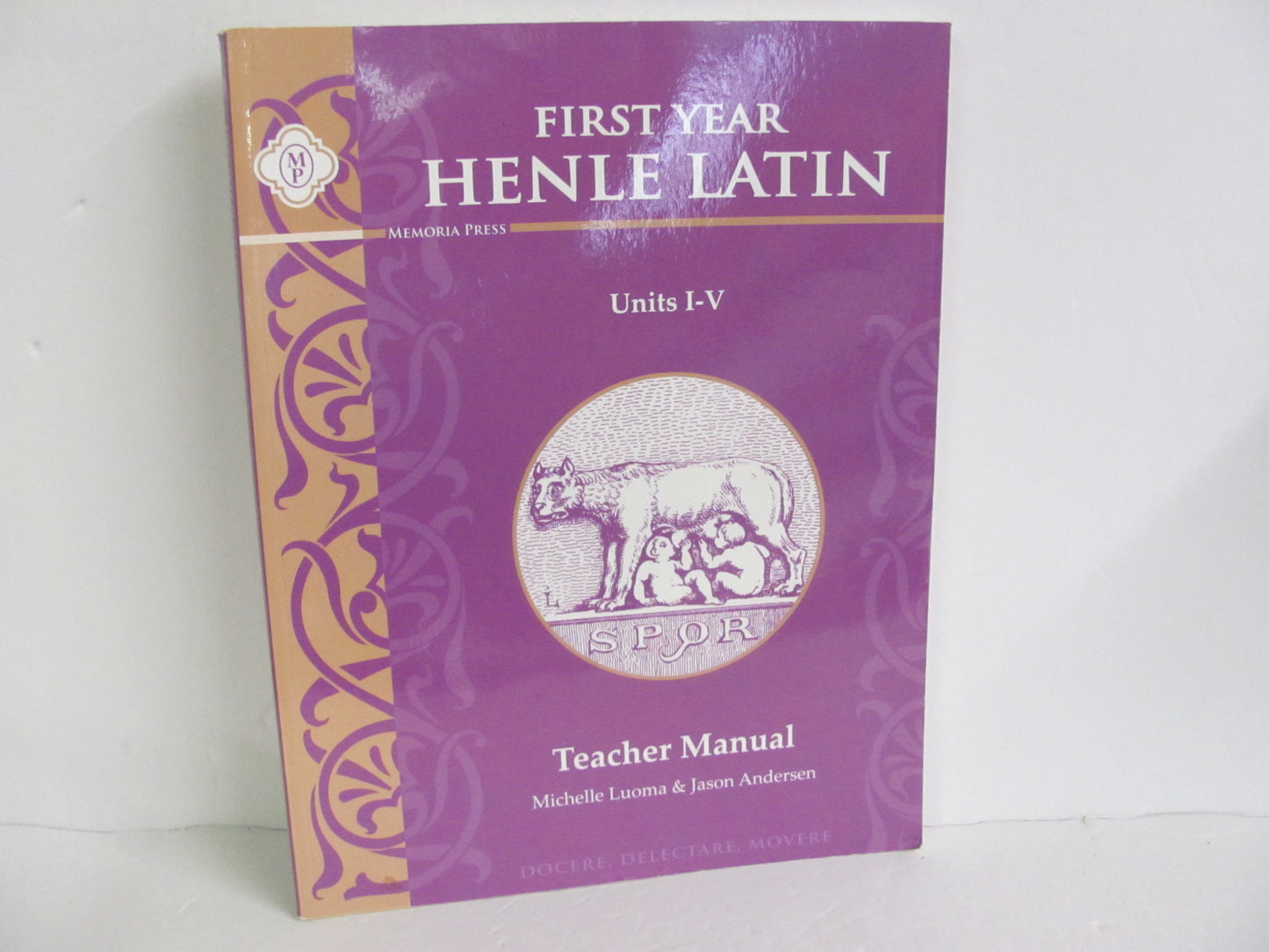 First Year Henle Latin Memoria Press Teacher Manual  Pre-Owned Latin Books