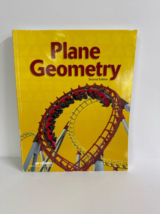 Plane Geometry Abeka Student Text  Pre-Owned 11th Grade Mathematics Textbooks