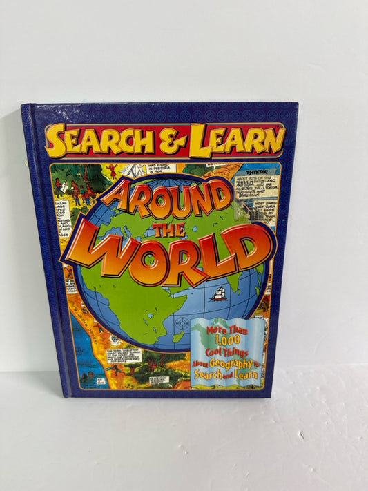 Around the World Kids Books Pre-Owned Elementary Geography Textbooks