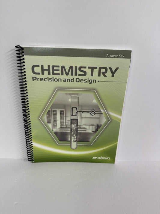 Chemistry Precision & Design Abeka Answer Key  Pre-Owned Science Textbooks