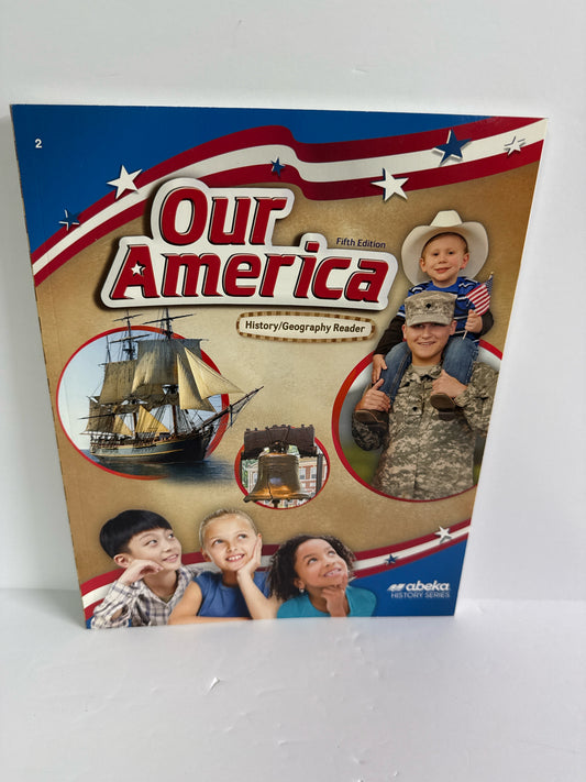 Our America Abeka Reader  Pre-Owned 2nd Grade History Textbooks