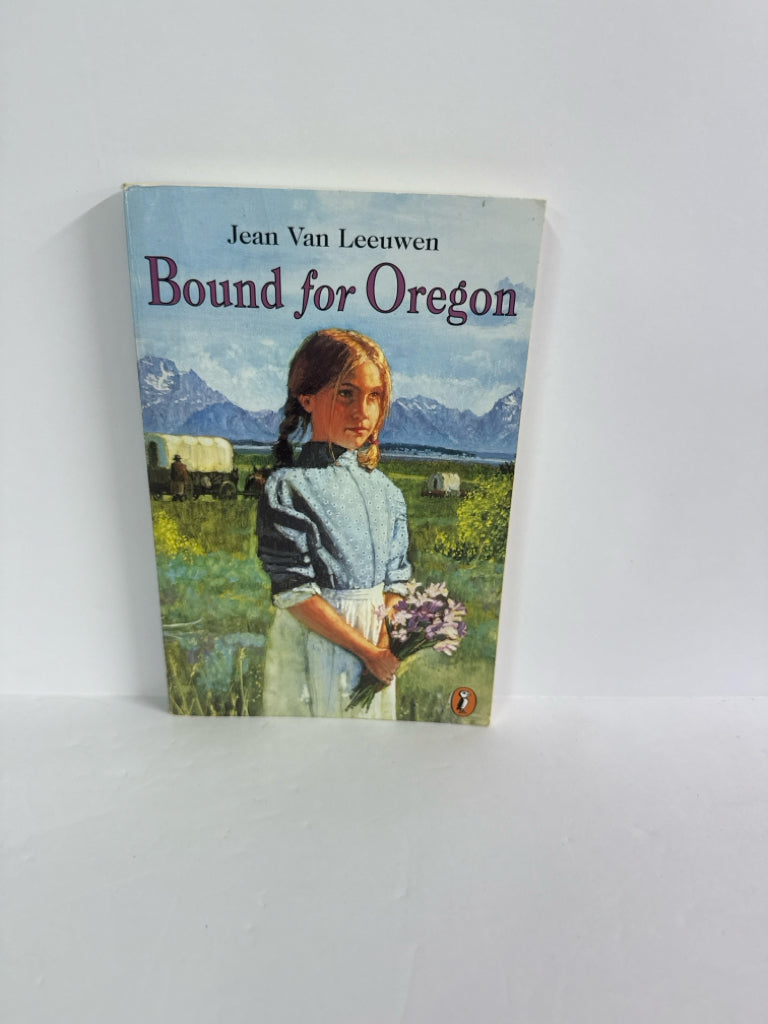 Bound for Oregon Puffin Pre-Owned Jean Van Leeuwen Fiction Books